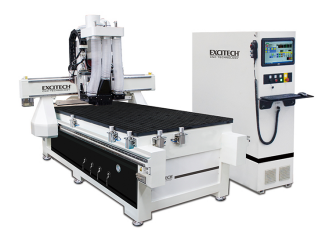 CNC Woodworking Machine Double- process ເຈາະແລະຕັດເຄື່ອງ