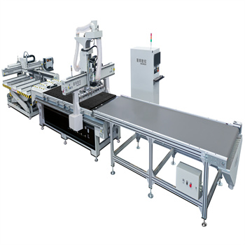 CNC Router ກັບສະຖານີເຮັດວຽກສອງເທົ່າສໍາລັບການຕັດໄມ້