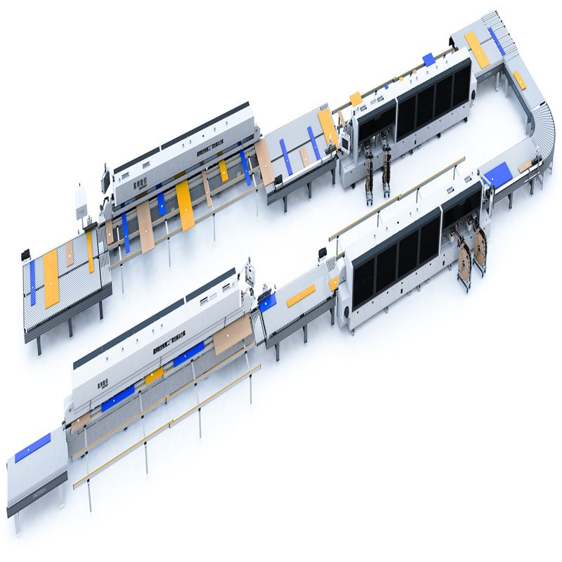 Intelligent Factory Supply ອັດຕະໂນມັດ Edge Banding Cell